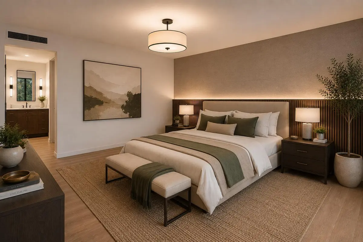 primary bedroom at 2816 N 46 Avenue J482, Hollywood