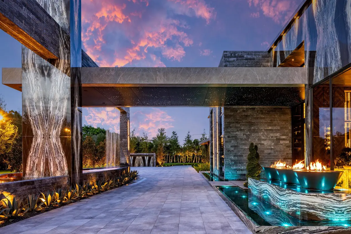 Twilight Front at 16121 Quiet Vista Circle, Delray Beach