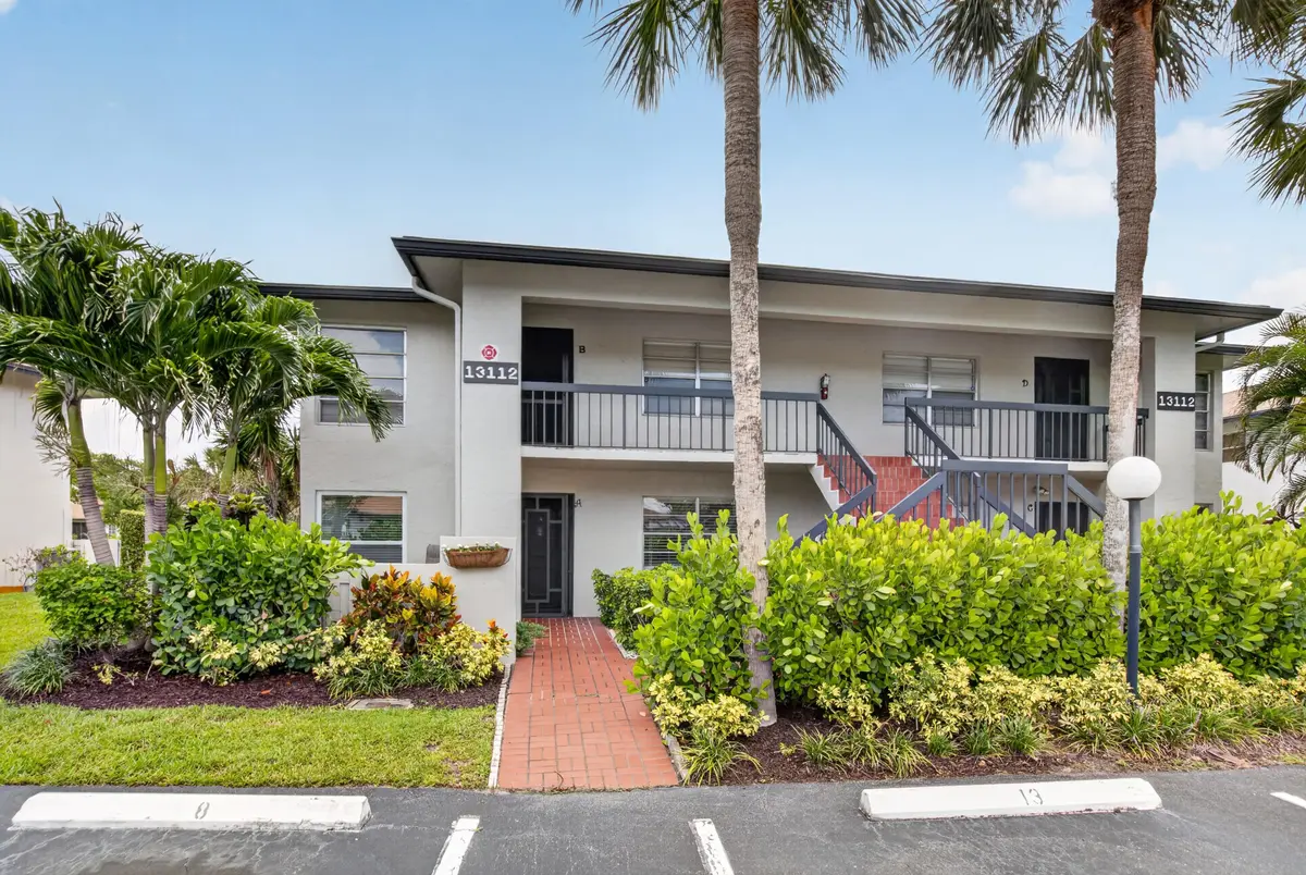 Front Exterior at 13112 Sentry Palm Court A, Delray Beach