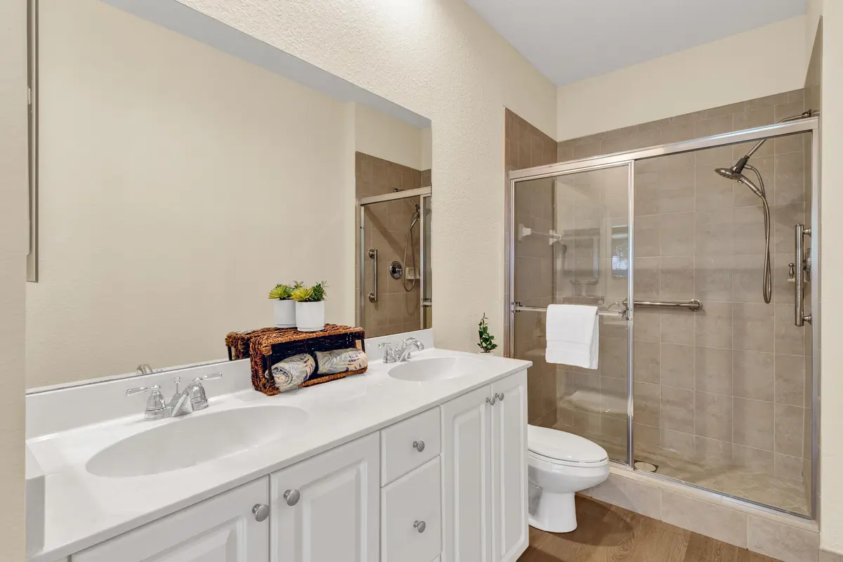 Primary Bath at 9975 E Villa Circle, Vero Beach