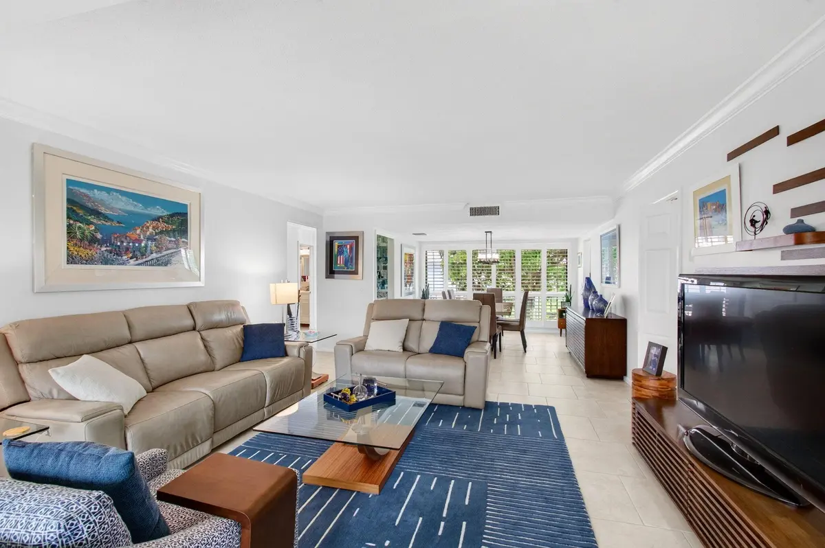 LIVING ROOM at 4084 N Quail Ridge Drive Unit B, Boynton Beach