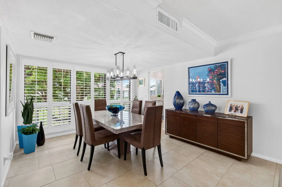 DINING AREA at 4084 N Quail Ridge Drive Unit B, Boynton Beach