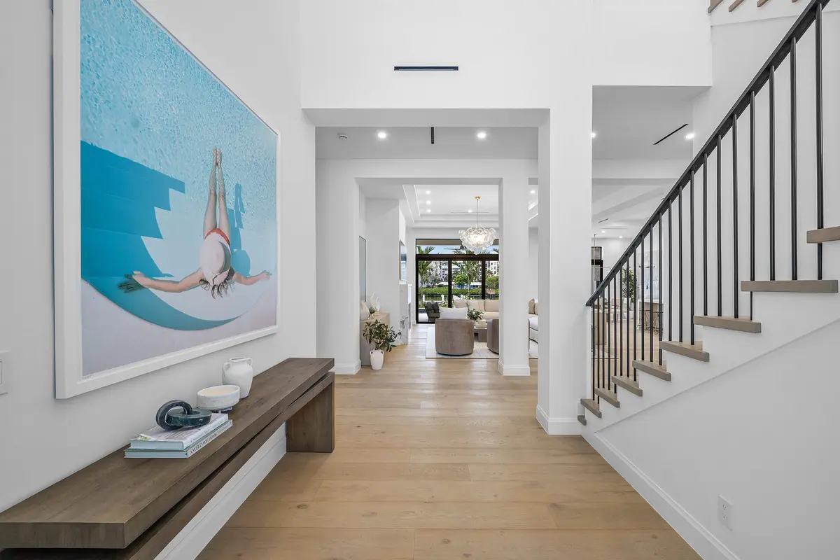 Foyer at 908 N Atlantic Drive, Lantana