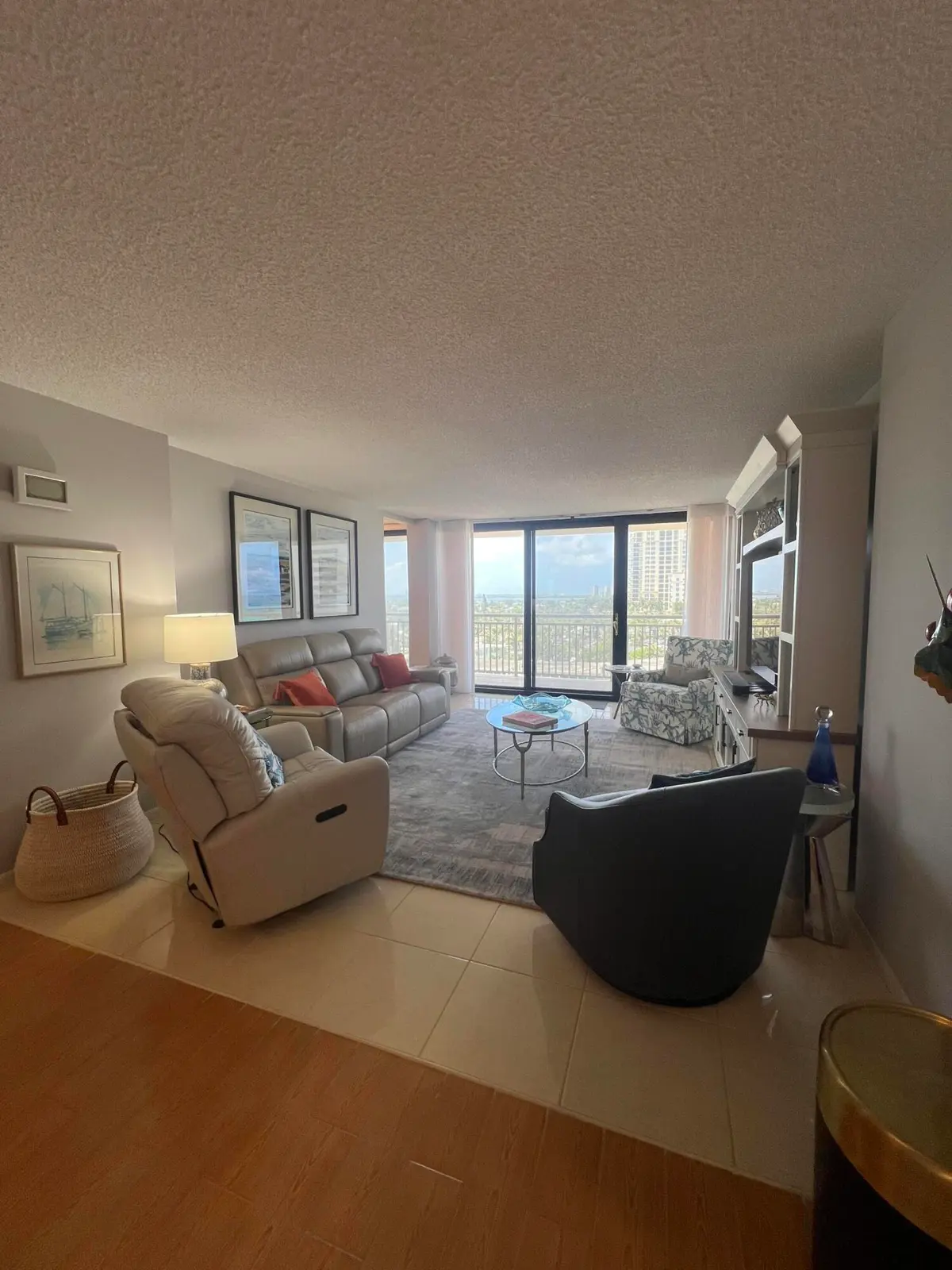 OT i03 Living Room at 3400 N Ocean Drive 803, Riviera Beach