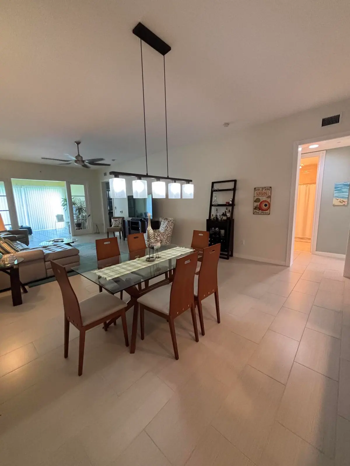 Dining Room at 29 Harbour Isle 102, Fort Pierce