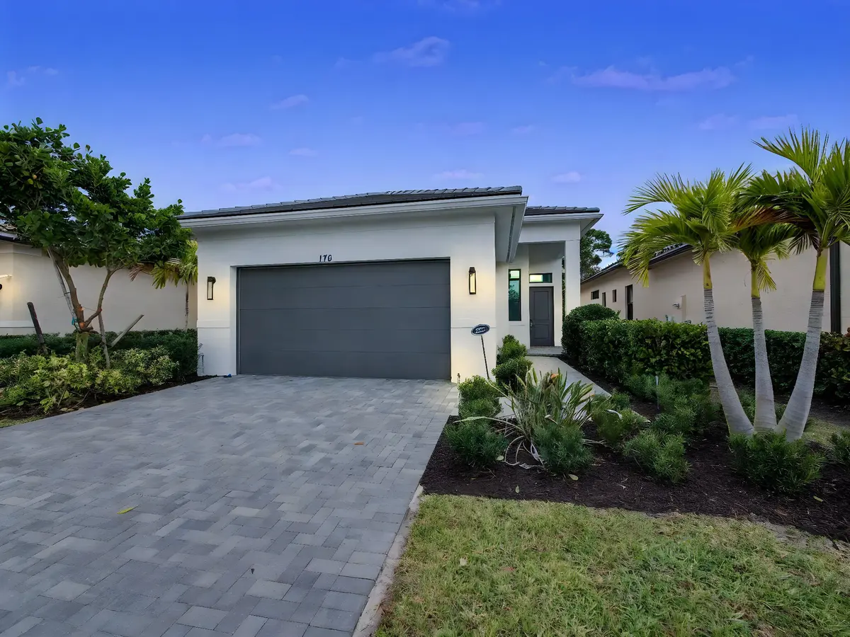 Front Exterior Night Shot at 176 SE Via Sangro, Port St. Lucie