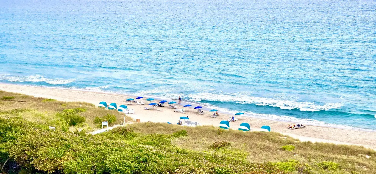 840 FT ATTENDED PRISTINE PRIVATE BEACHES at 4201 N Ocean Boulevard C-1405, Boca Raton