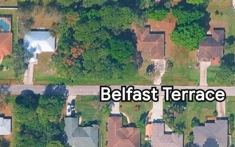 Aerial at 565 Belfast Terrace, Sebastian