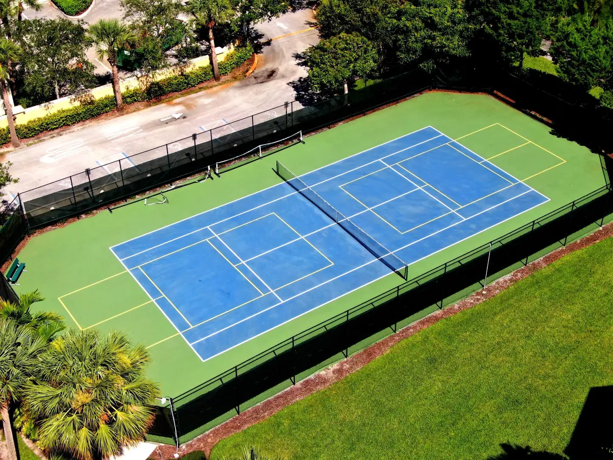 Tennis/ Pickball Court at 114 Locustberry Lane 105, Jupiter