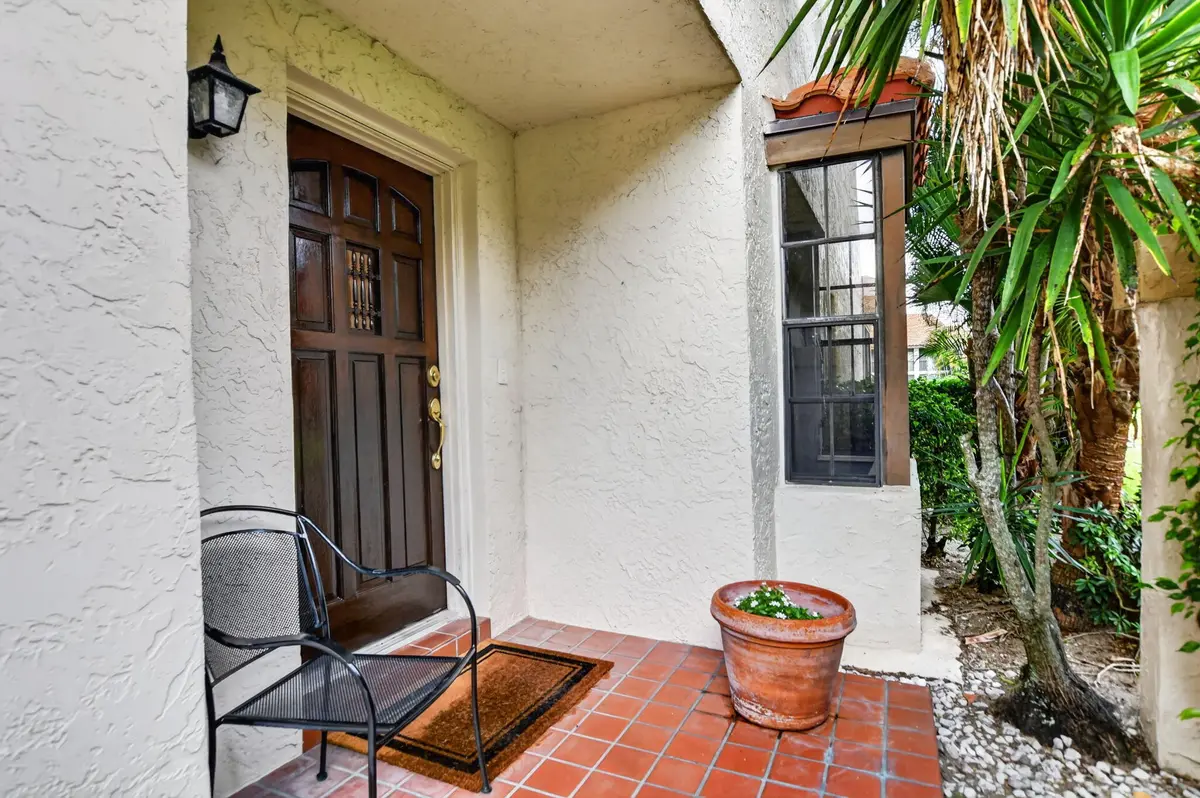 Front door at 7913 La Mirada Drive, Boca Raton