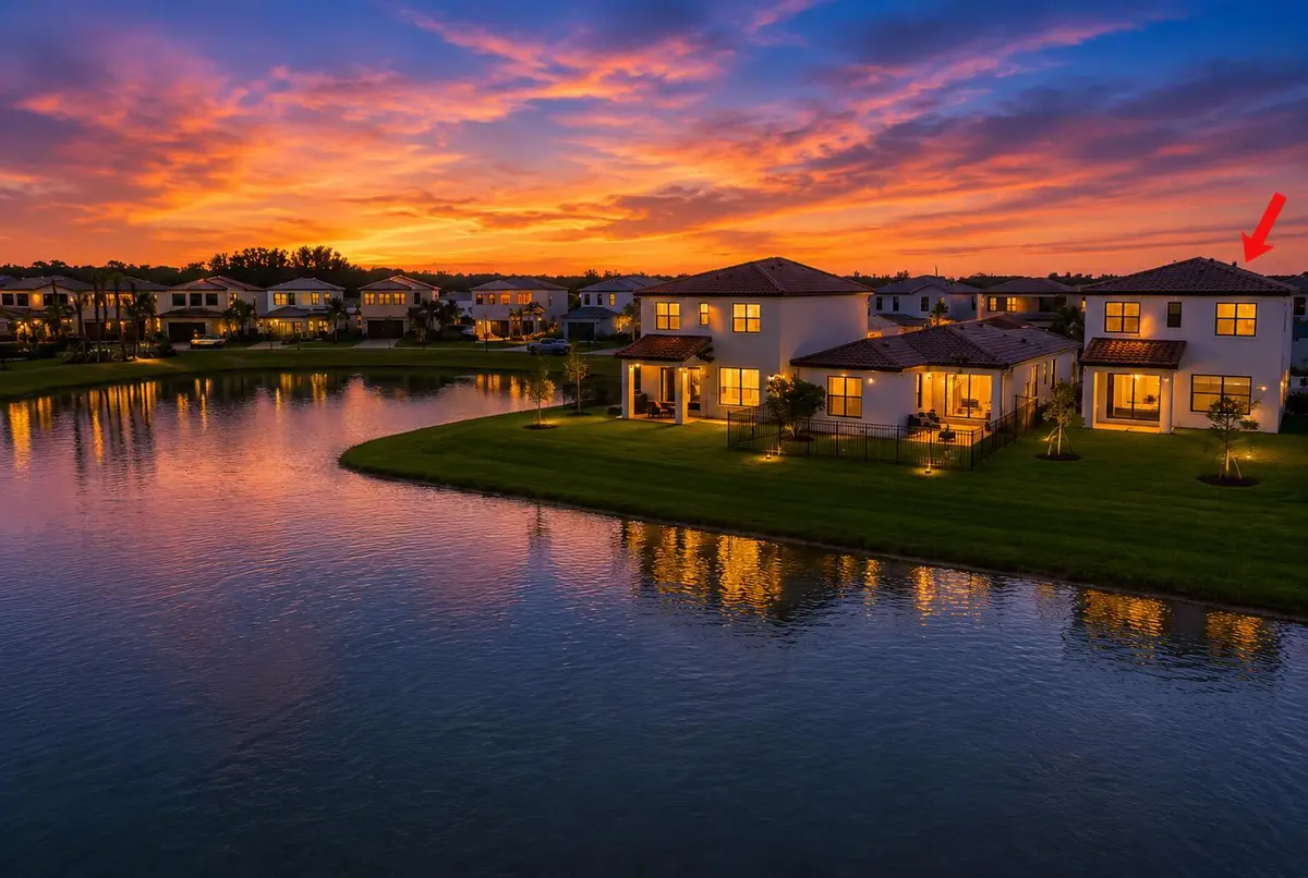 Lakefront Home on Premium Lot at 16469 Sea Turtle Place, Westlake