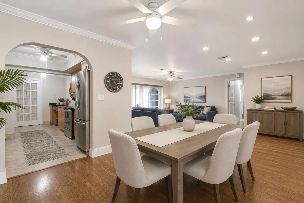 Dining Staged 1 at 2070 NE 63rd Street, Fort Lauderdale