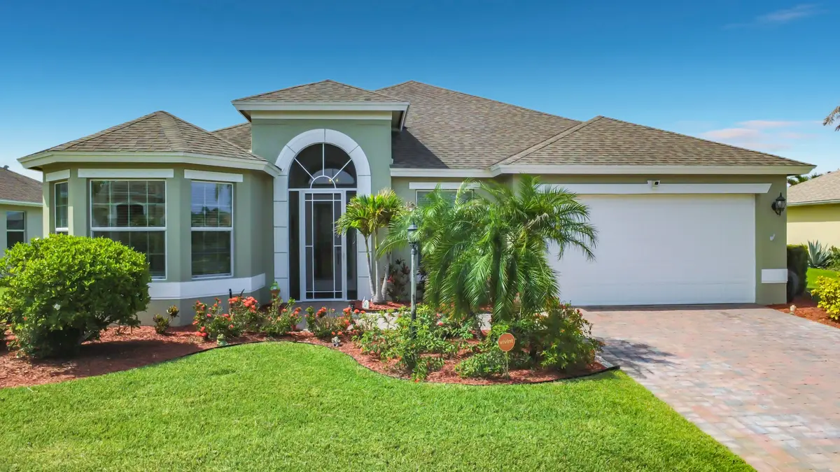 Front Entrance at 728 Fortunella Circle, Vero Beach