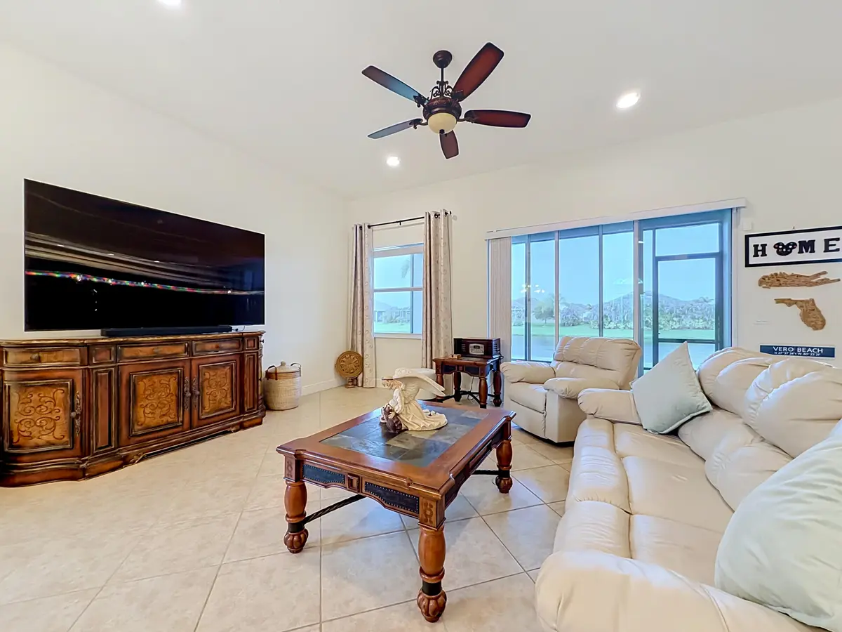 Living Room at 728 Fortunella Circle, Vero Beach