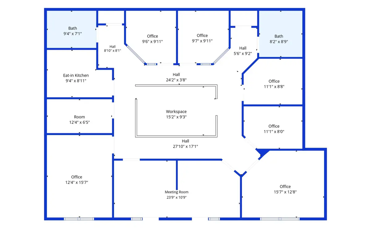 Floor plan at 1857 Banks Road 1857-1859, Margate
