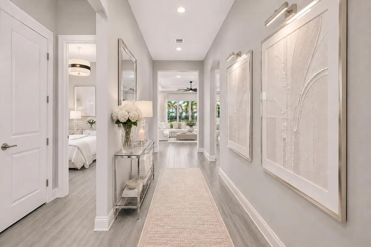 ENTRANCE FOYER • Virtually Staged at 12525 Triumph Lane, Palm Beach Gardens