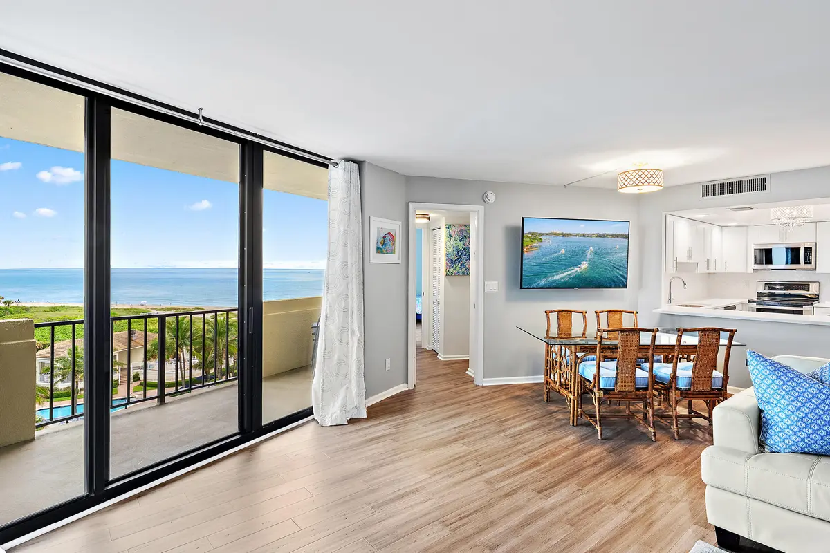 Main Living Area at 2800 N Ocean Drive B-7c, Singer Island
