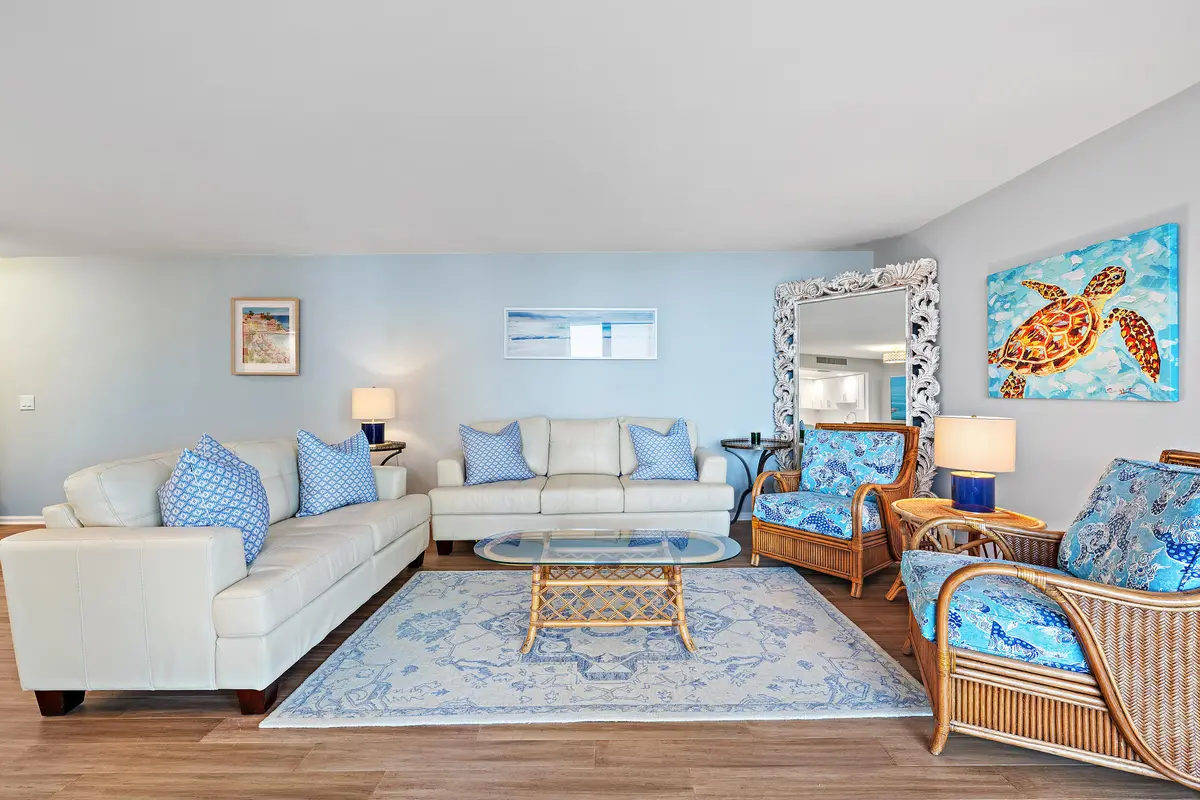 Main Living Area at 2800 N Ocean Drive B-7c, Singer Island