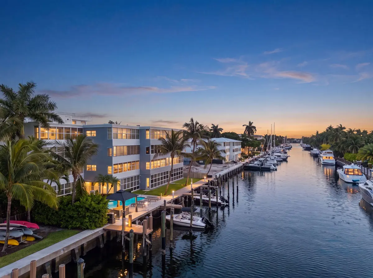 1-web-or-mls-Custom_Twilight_Custom_Exte at 40 Isle Of Venice Drive 3, Fort Lauderdale