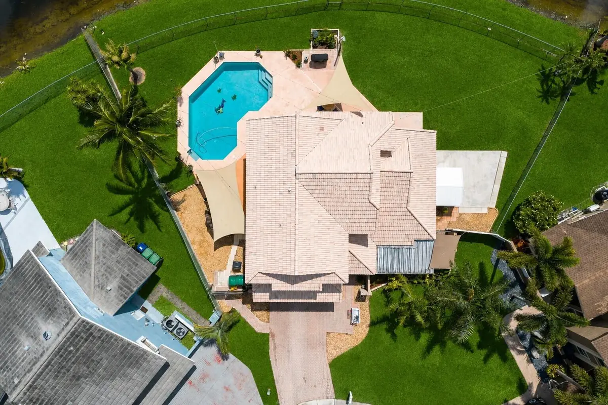 Aerial View at 8740 SW 57th Street, Cooper City