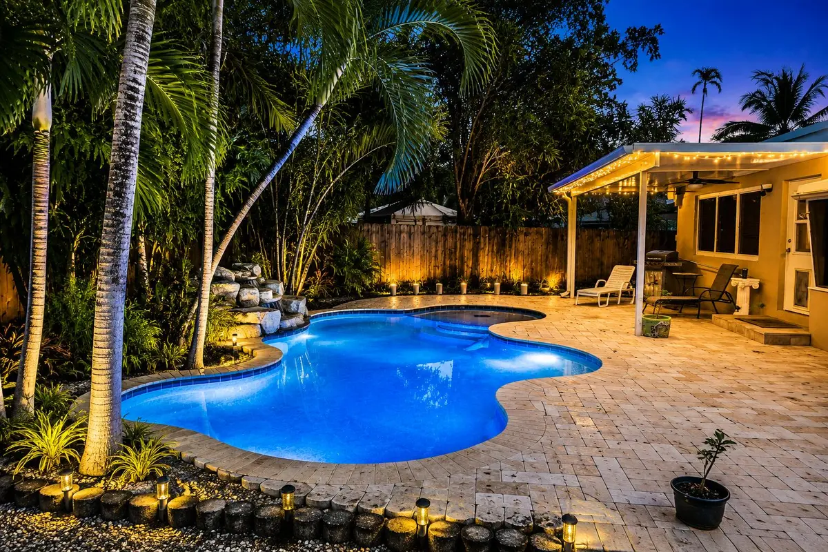 1497 pool enchanted at 1497 SW 29th Terrace, Fort Lauderdale
