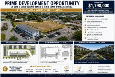 705 SE Tarpon Avenue, Stuart – Unimproved Land for sale