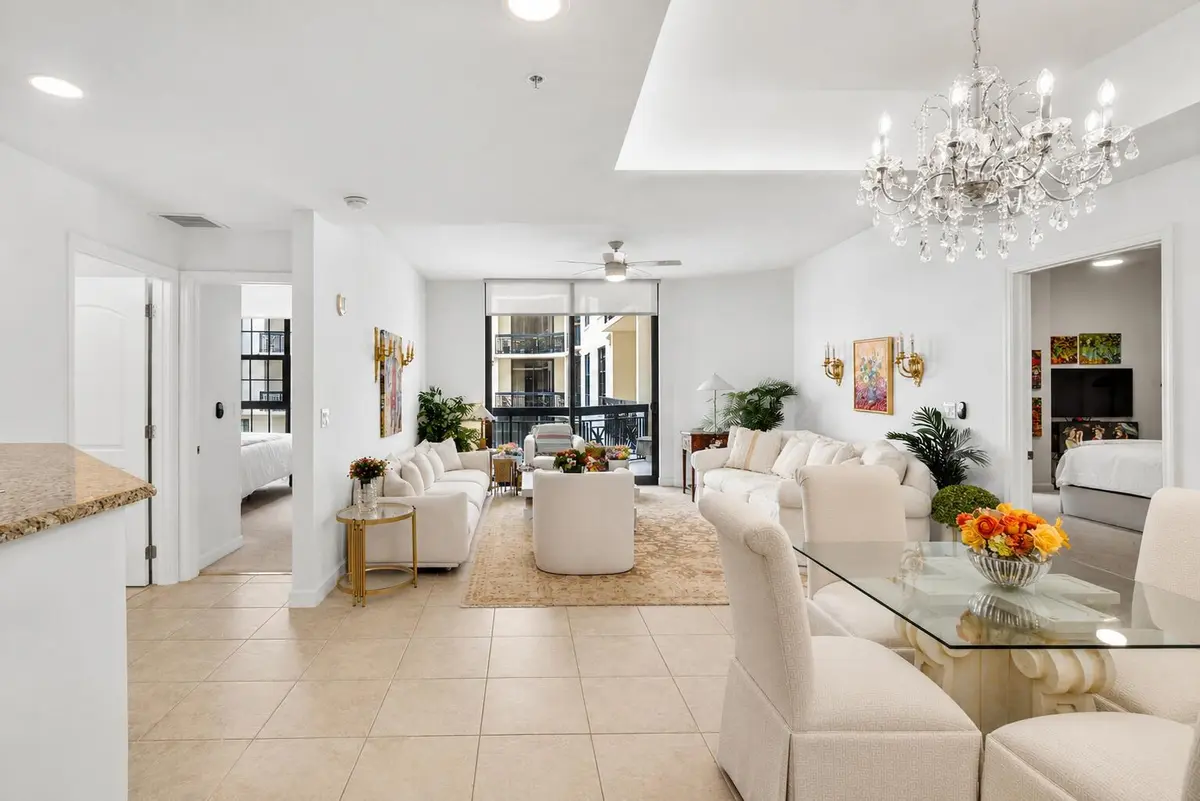 Expansive Living and Dining Room at 801 S Olive Avenue 1119, West Palm Beach