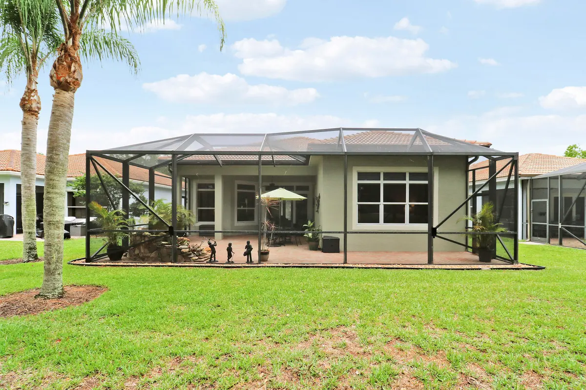 Back of Home at 9556 SW Nuova Way, Port St. Lucie