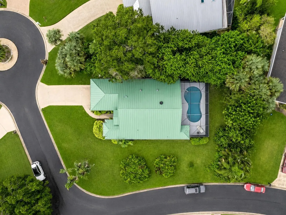 03_Roof_Pool_Aerial at 5850 39th Ln Lane, Vero Beach