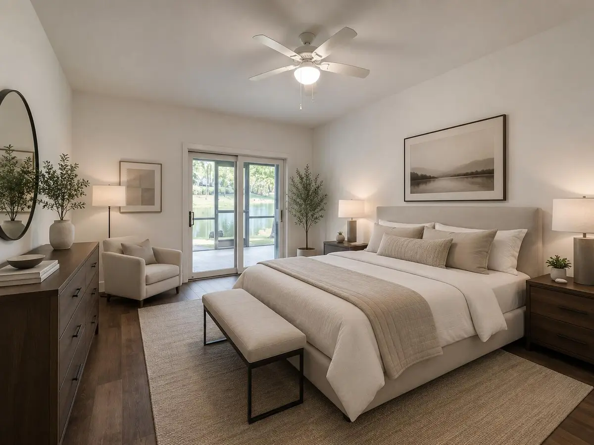 Master - Virtually Staged at 7400 Pinewalk Drive, Margate