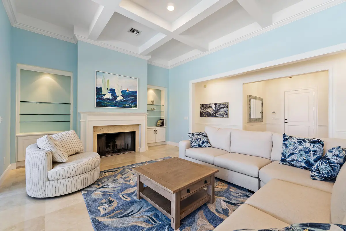 Living Room at 6140 SE Morning Dove Way, Hobe Sound