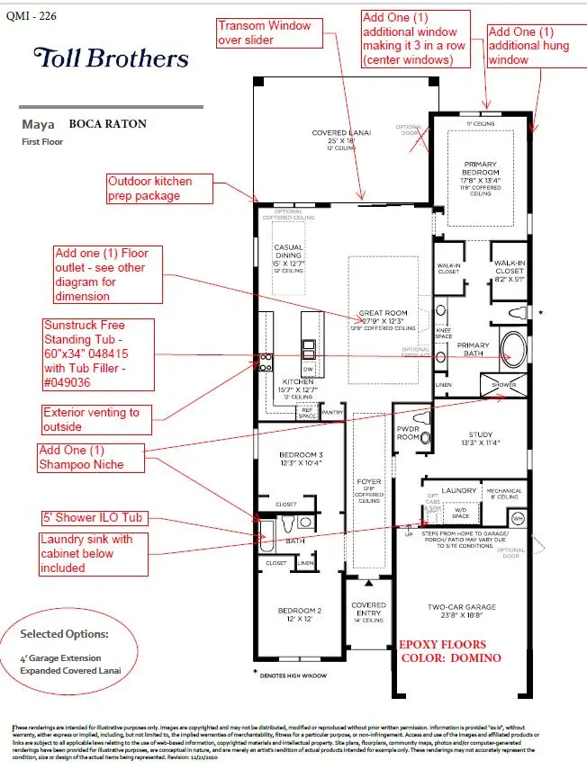 floorplan at 10118 Driftwood Way, Palm Beach Gardens