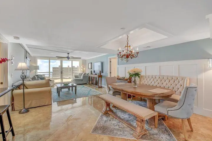 DINING ROOM at 4201 N Ocean Boulevard C 1608, Boca Raton