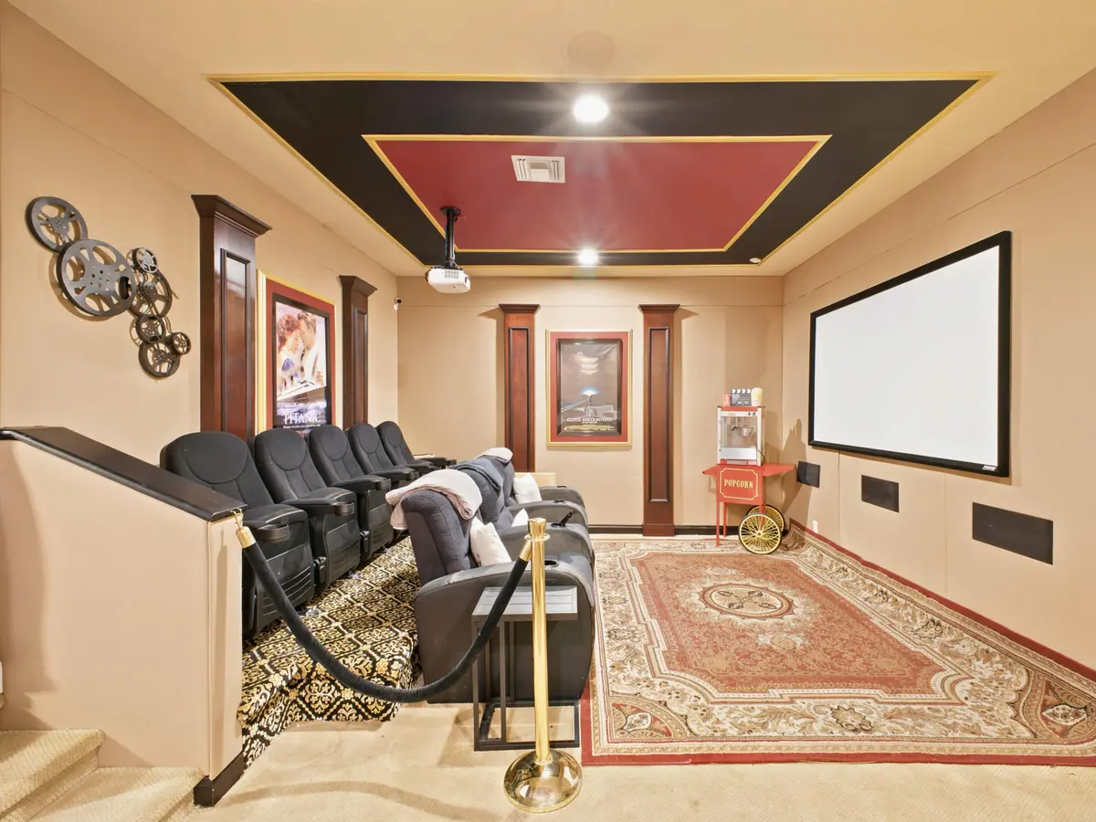 Home Theater at 7209 Serrano Terrace, Delray Beach