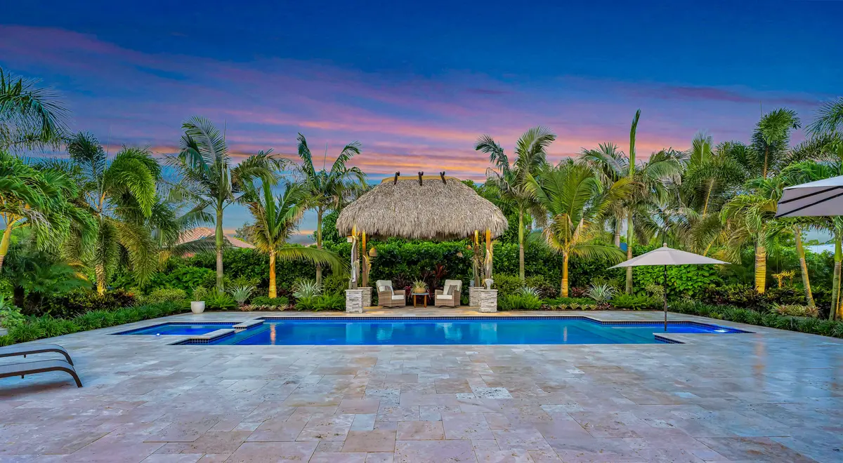 Pool area at 14500 68th Drive, Palm Beach Gardens
