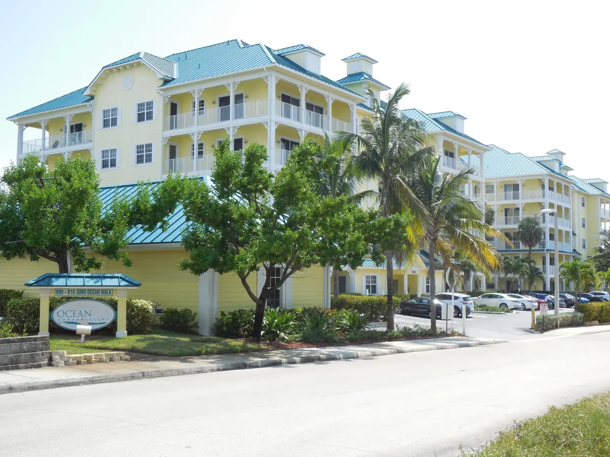 Community Entrance at 800 Juno Ocean Walk 301a, Juno Beach