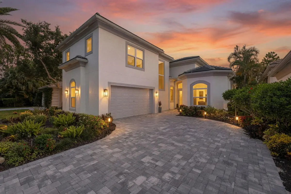 142 Porto Vecchio at Sunset! at 142 Porto Vecchio Way, Palm Beach Gardens