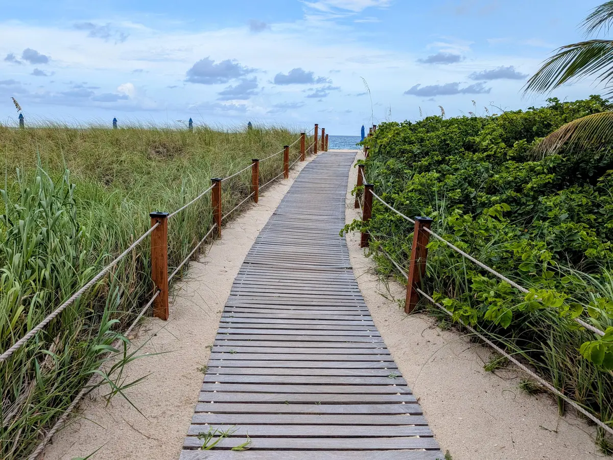 Private Beach at 3600 Galt Ocean Drive 4c, Fort Lauderdale