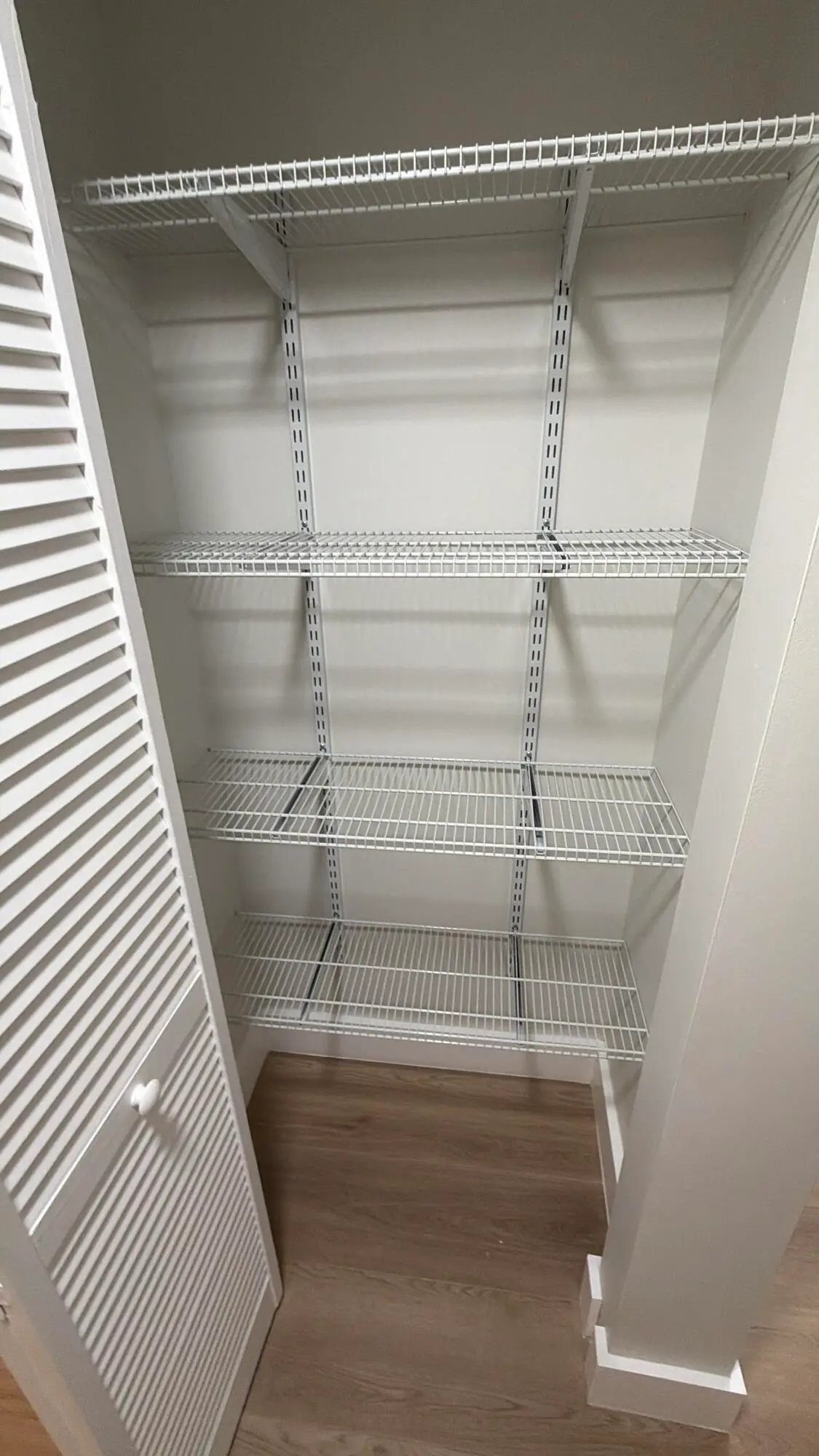 NEW SHELVING IN PANTRY at 5250 SE Seascape Way 102, Stuart