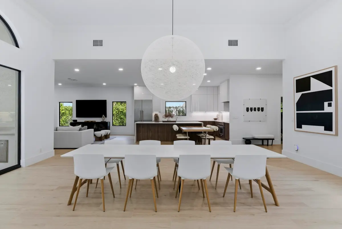 DINING AREA at 2557 Seminole Circle, West Palm Beach