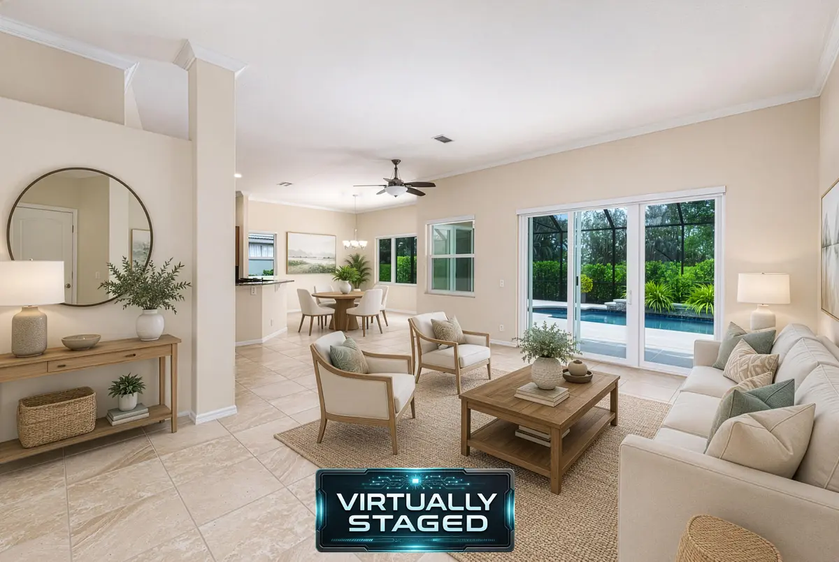 Living room at 421 SW Crabapple Cove, Port St. Lucie