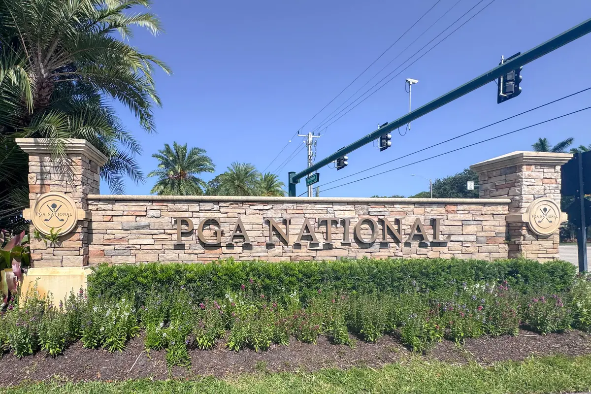 01-PGA National sign at 184 Cypress Point Drive 184, Palm Beach Gardens