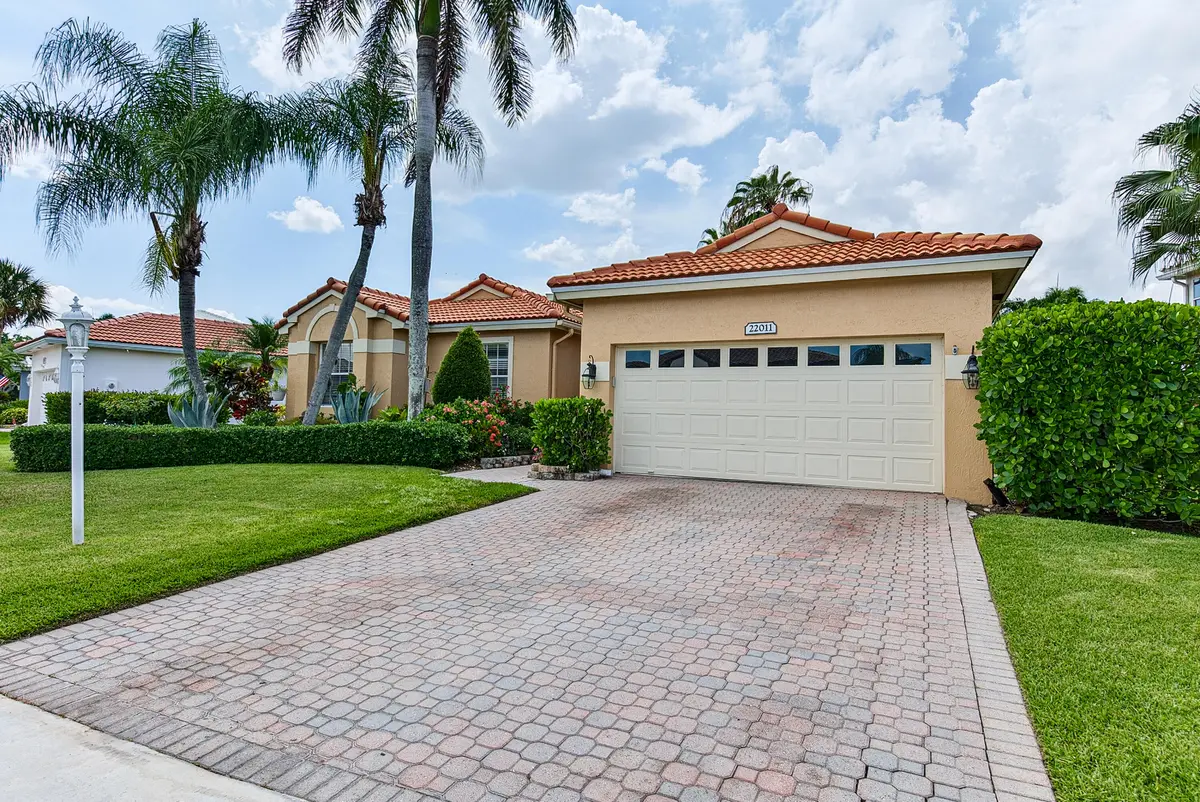 2 Car Garage at 22011 Palm Grass Drive, Boca Raton