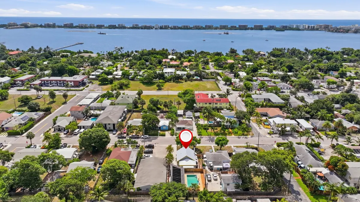 1021 S N St aerial view at 1021 S N Street, Lake Worth Beach