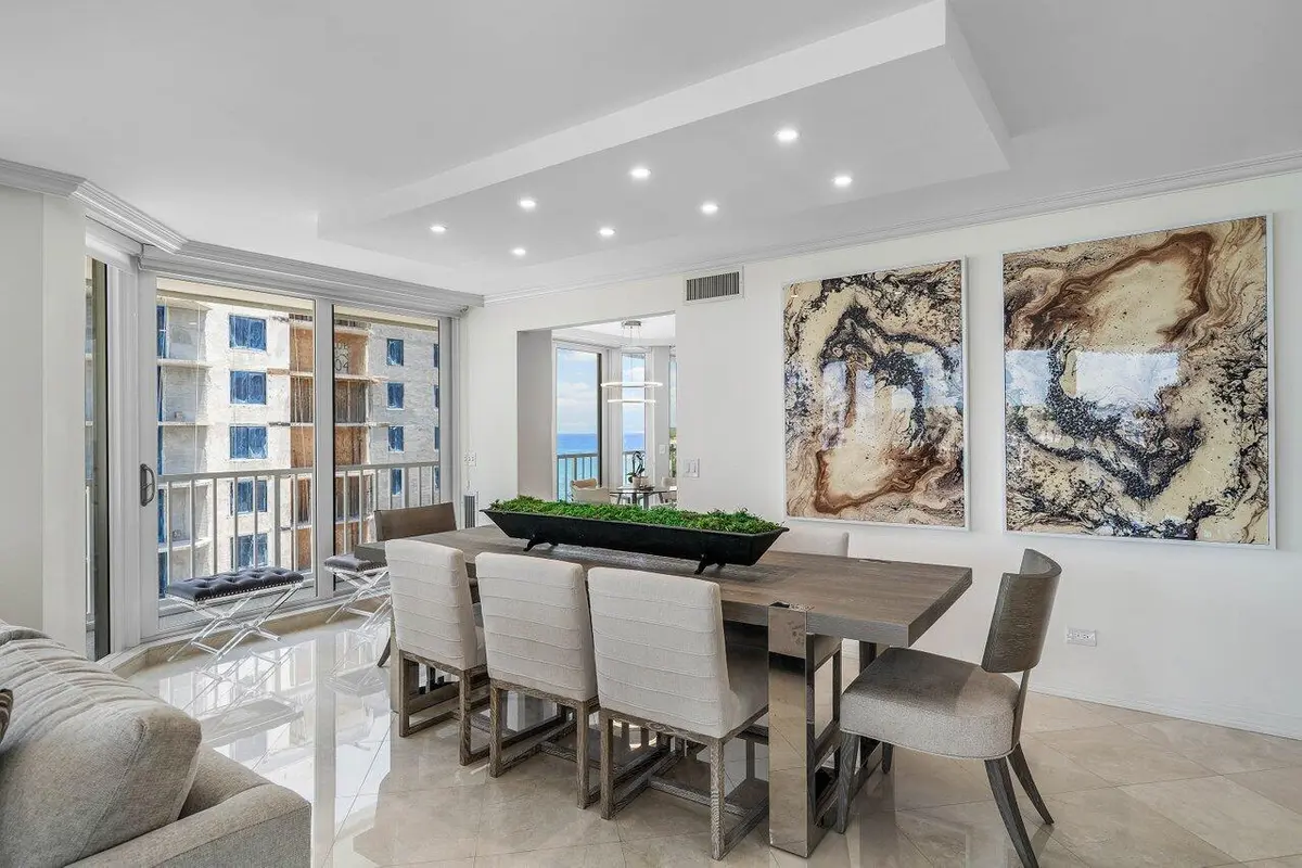 Dining Room at 3211 S Ocean Boulevard 903, Highland Beach