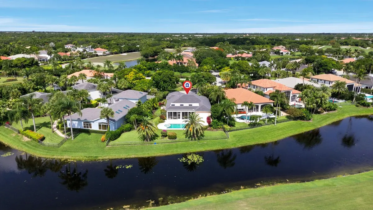 Aerial at 173 N Village Way, Jupiter