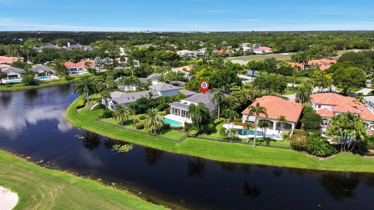 Aerial at 173 N Village Way, Jupiter