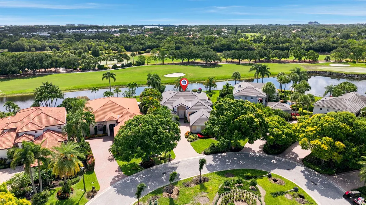 Aerial at 173 N Village Way, Jupiter