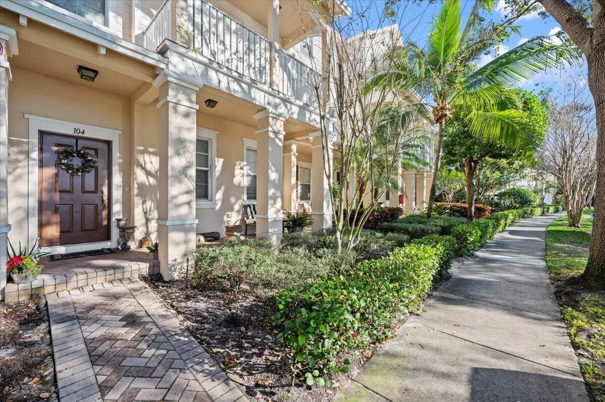 Waterfront Townhome at 335 E Thatch Palm Circle 104, Jupiter