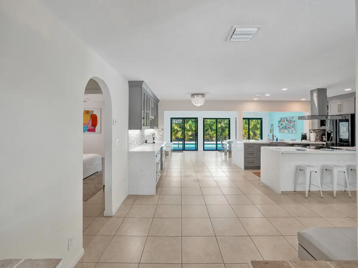 Spacious Open Kitchen at 5251 NE 26th Avenue, Fort Lauderdale